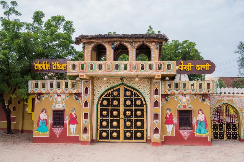 Chokhi Dhani Resort Jaipur Eksteriør bilde